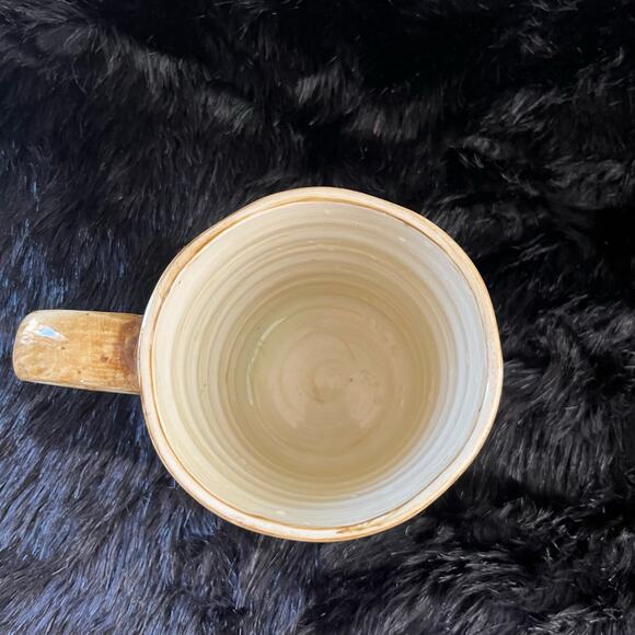 Handmade pottery 20 oz mug for coffee tea or soup - Picture 4 of 7